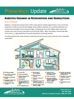 Asbestos Hazards in Renovations and Demolitions …