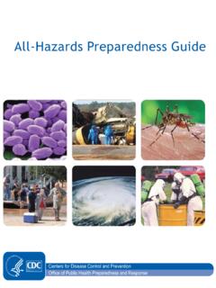 All-Hazards Preparedness Guide - Centers for Disease ...