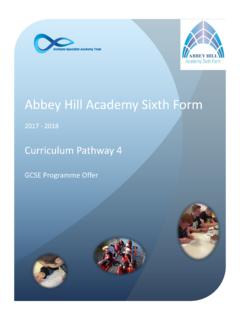 Abbey Hill Academy Sixth Form - horizonstrust.org.uk