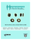 MECHANICAL SEAL SELECTION GUIDE - Hi-Tech …