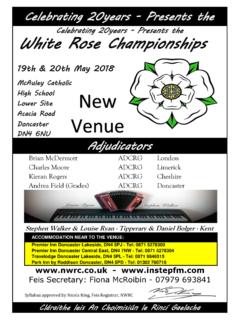 Celebrating 20years - Presents the White Rose …