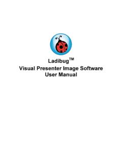 LadibugTM Visual Presenter Image Software User …