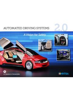 Automated Driving Systems: A Vision for Safety - NHTSA