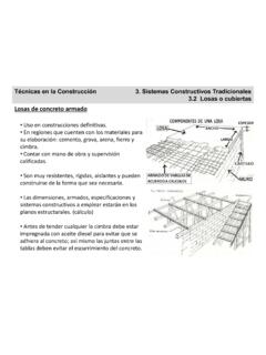 Losas de concreto armado - T&#233;cnicas en la Construcci&#243;n