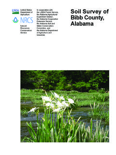 Soil Survey of Bibb County, Alabama - NRCS
