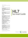 HL7 Survival Guide - Caristix