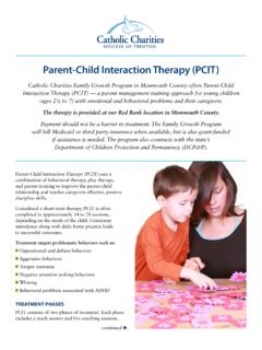 Parent-Child Interaction Therapy (PCIT)