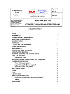 (PROJECT STANDARDS AND SPECIFICATIONS)