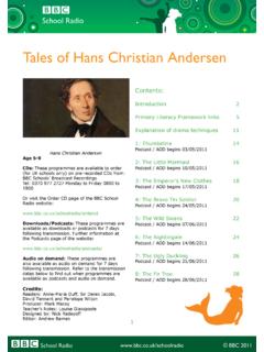 Tales of Hans Christian Andersen - BBC