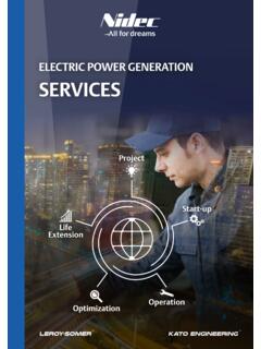 ELECTRIC POWER GENERATION SERVICES - Leroy …