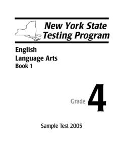 English Language Arts - OSA : NYSED