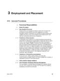 3 Employment and Placement - USPS