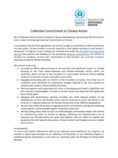 Collective Commitment to Climate Action - unepfi.org