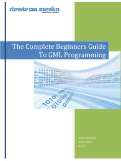 The Complete Beginners Guide To GML Programming