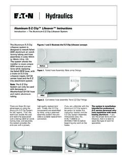 Aluminum E-Z Clip™ Lifesaver™ Instructions