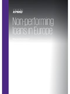 Non-performing loans in Europe - KPMG