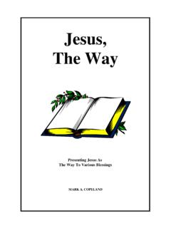Jesus, The Way - Executable Outlines