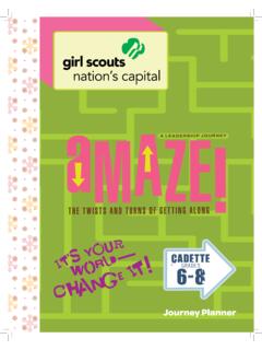 aMAZE! - Girl Scouts