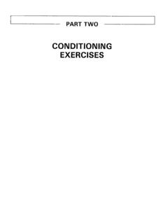 Conditioning Exercises - Veterans Affairs
