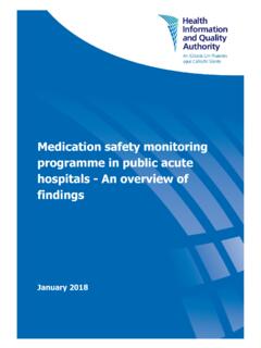 AA Medication Safety Overview Report - HIQA