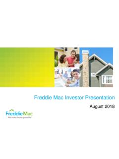 Freddie Mac Investor Presentation