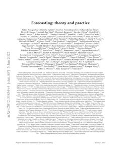 Forecasting: theory and practice - arXiv