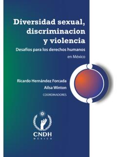 Diversidad sexual, discriminacion y violencia