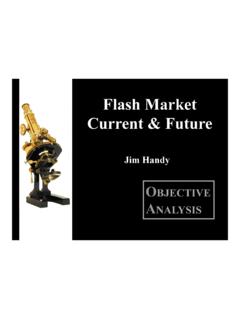Flash Market Current &amp; Future - Flash Memory …