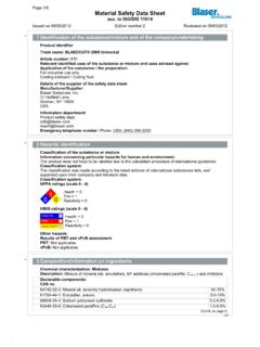 Page 1/6 Material Safety Data Sheet - Johnston …