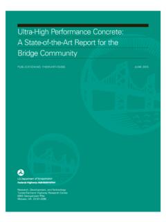 Ultra-High Performance Concrete: A State-of-the …