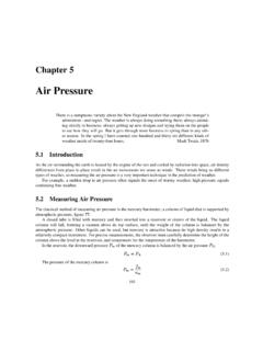 Air Pressure - Electrical and Computer Engineering