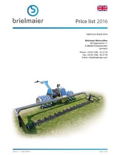 Price list 2016 - Farmer Magazine