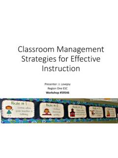 Classroom Management Strategies for Effective Instruction