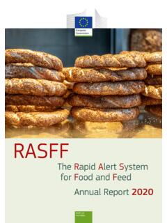 The Rapid Alert System for Food and Feed - Annual Report …