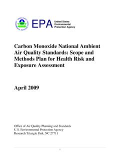 Draft Scope and Methods Plan for Risk/Exposure …