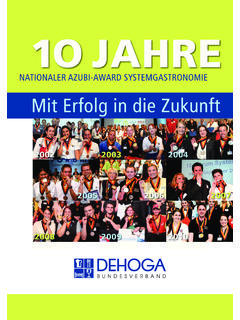 10 JAHRE - dehoga-bundesverband.de