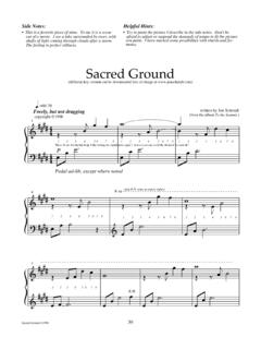 Sacred Ground - Jon Schmidt