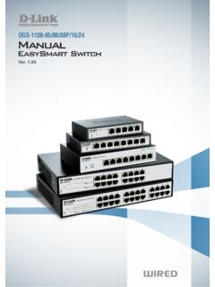D-Link EasySmart Switch User Manual