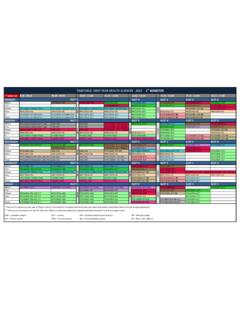 TIMETABLE: FIRST YEAR HEALTH SCIENCES - 2022 1st …