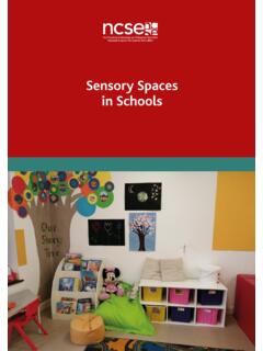 NCSE - Sensory Spaces in Schools