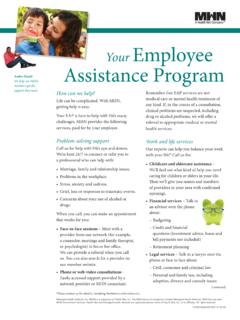 Your Employee Assistance Program - marincounty.org