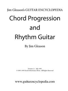 Jim Gleason’s GUITAR ENCYCLOPEDIA Chord Progression …