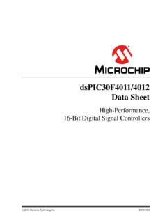 dsPIC30F4011/4012 Data Sheet - Microchip Technology