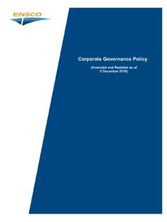 Corporate Governance Policy - s1.q4cdn.com