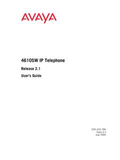 4610SW IP Telephone - pbxmechanic.com