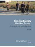 Protecting Internally Displaced Persons - UNHCR - The UN ...