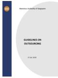 GUIDELINES ON OUTSOURCING - Monetary Authority of ...