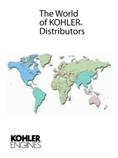 The World of KOHLER Distributors - …
