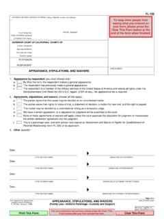 FL-130 - California Family Law Forms