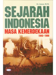 SEJARAH INDONESIA MASA KEMERDEKAAN - UNY